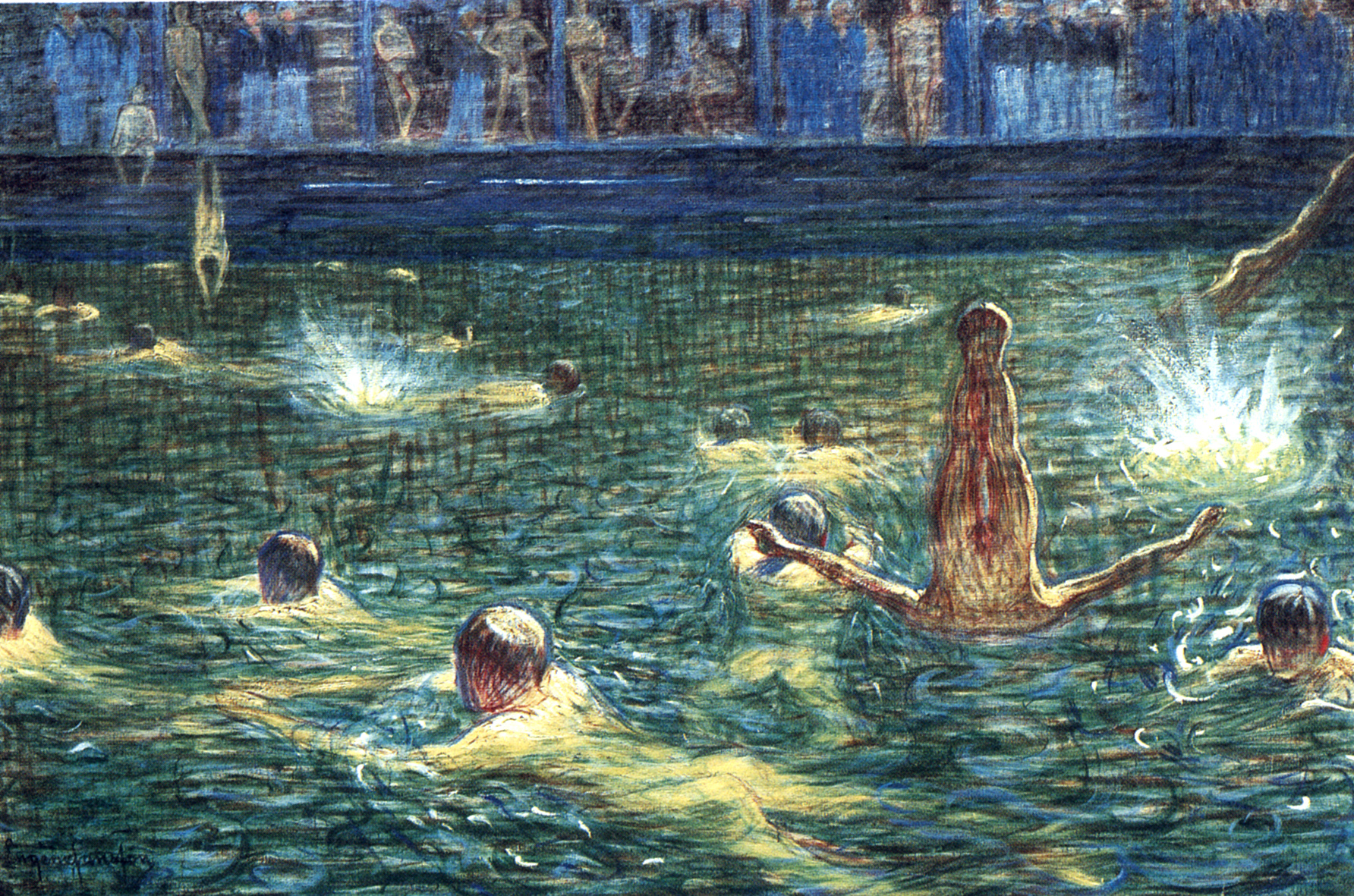 Eugène Jansson_Badsump(Flottans Badhus, 1911)