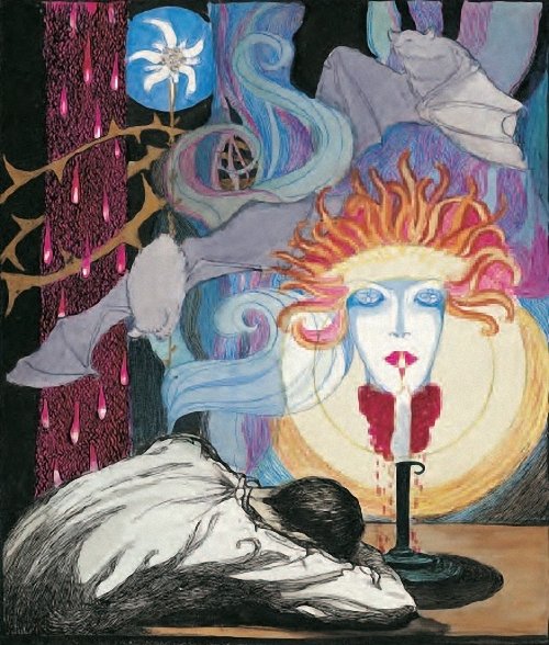 Jeanne Mammen Mann und Meduse