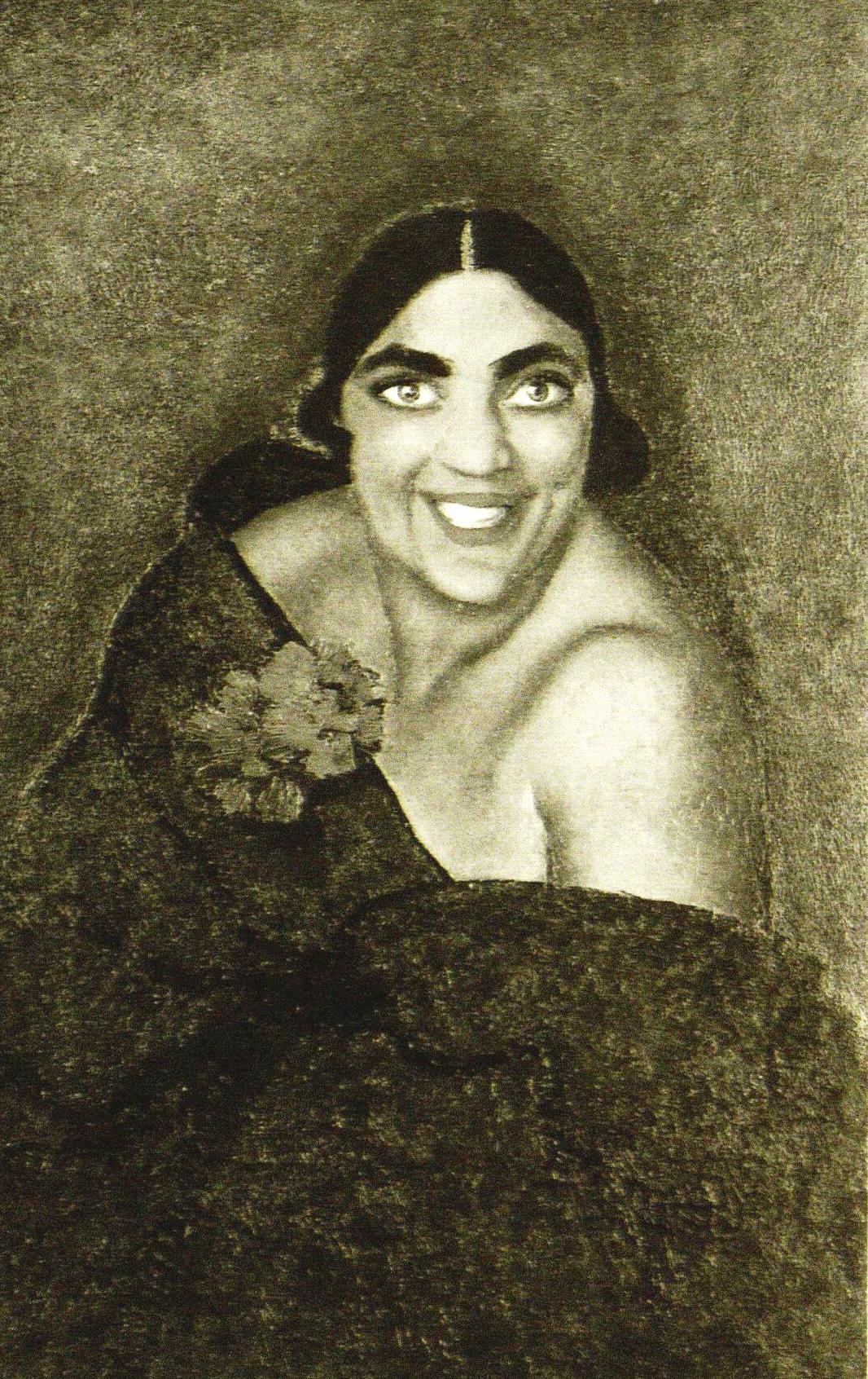 Angelika Kravčenko nel ritratto di Anselmo Bucci del 1927