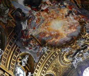 rocaille-chiesa-del-gesù-affresco-baciccio-roma